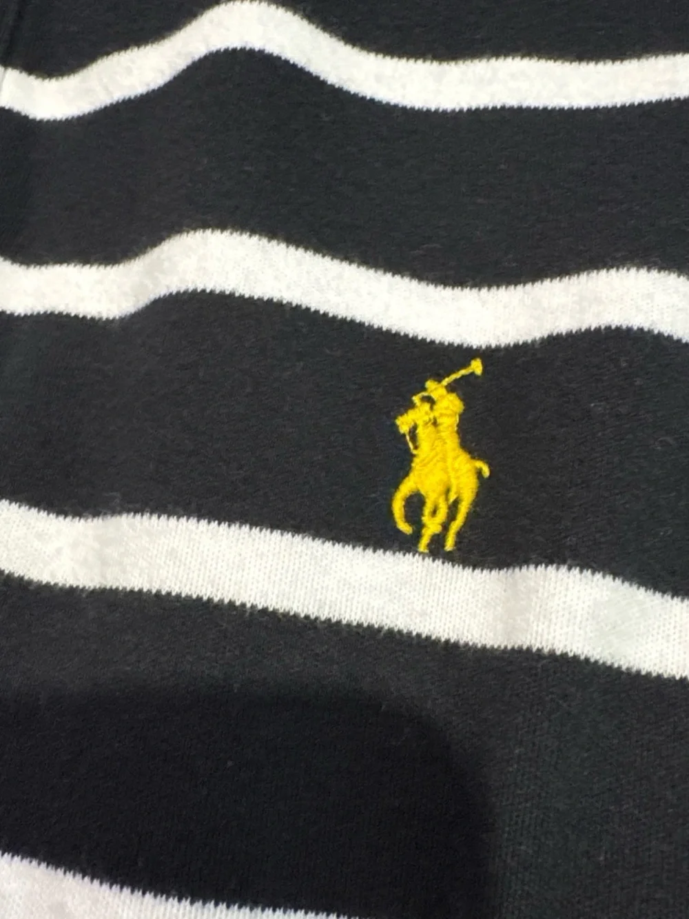 Polo by Ralph Lauren Men’s Classic Black & White Polo Shirt Size XL